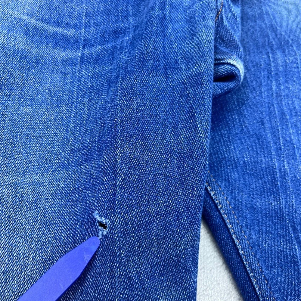 VTG Levi's 852 Orange Tab Blue Denim Jeans Mens Sz 38‎ Fits 36